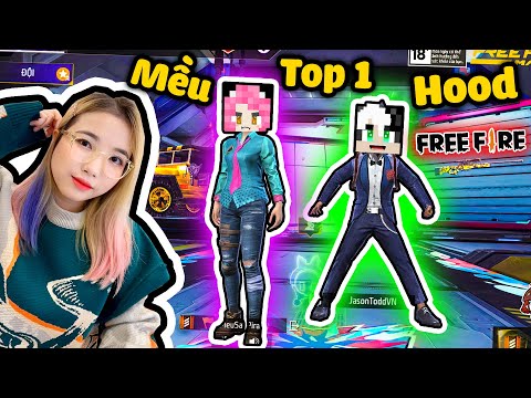 MỀU CHƠI FREE FIRE 1 MÌNH CÂN 500 ANH EM*REDHOOD CHƠI LỬA CHÙA*CHƠI FREE FIRE CÙNG REDHOOD VÀ MỀU