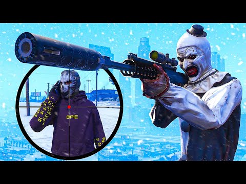 I Became a Hitman As THE TERRIFIER In GTA 5 RP