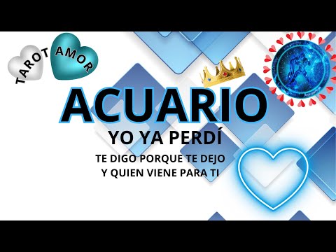 ¡ACUARIO🔮 ARREPENTIDO! DEMACIADO TARDE💖⭐ UN AMOR LLEGA A TU VIDA MIRA LO QUE QUIERE DE TI #aquarius