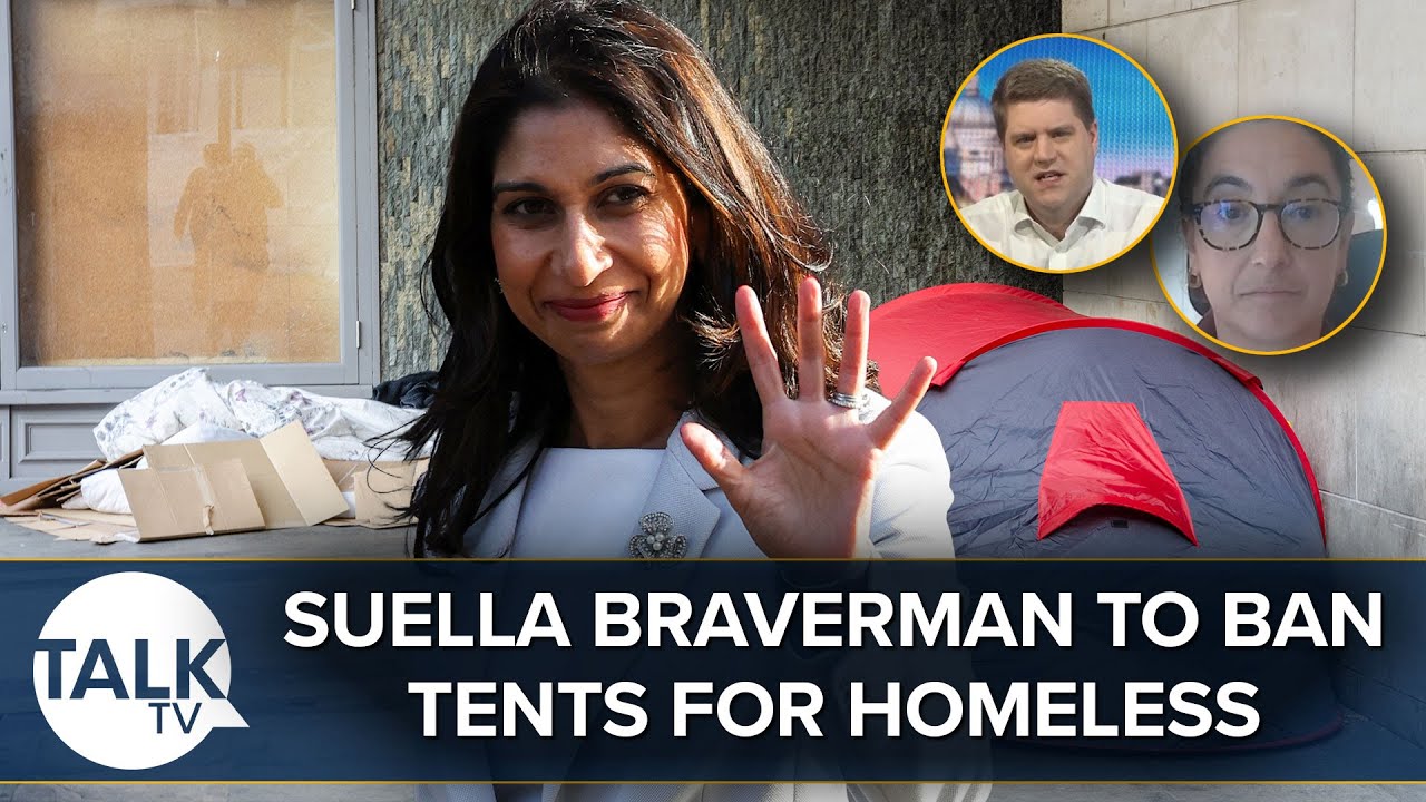 Suella Braverman To Ban TENTS For HOMELESS | Peter Cardwell