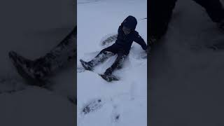 In Otterndorf fiel Schnee