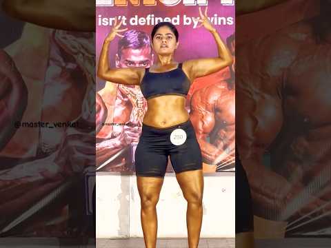 Priyankha Mastani 52nd senior Mr.TamilNadu bodybuilding competition ​⁠ #shorts  @Priyankha_Masthani