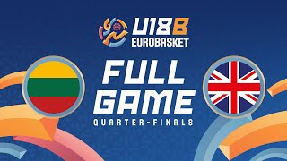 Lithuania v Great Britain | Full Basketball Game | FIBA U18 Women's EuroBasket 2025 Division B
