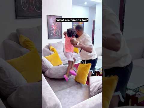 What are friends for? #Whatarefriendsfor #friends #fatheranddaughter #funny #comedyvideos ￼￼