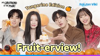 Fruit-erview with the cast of "My Girlfriend is the Man!" 🩵 | Watch Now on Viki!