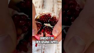 GRANATAPFEL SCHNEIDEN UND ENTKERNEN