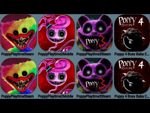 Poppy Playtime Mobile Chapter 1+2+3+4 - Full Gameplay