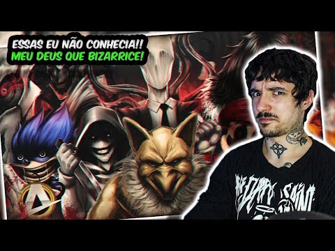 (ESSAS EU N CONHECIA!) REAGINDO ao ♪ Creepypastas | 𝘼𝙍𝙌𝙐𝙄𝙑𝙊 404 | AniRap | REACT // NaiReact