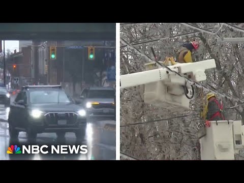 YouTube video thumbnail: Winter Weather Threatens Holiday Weekend for Millions