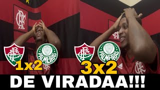 FLUMINENSE 3x2 PALMEIRAS: VIRADA HISTÓRICA NO MARACANÃ! RESULTADO AJUDA O FLAMENGO! | REACT