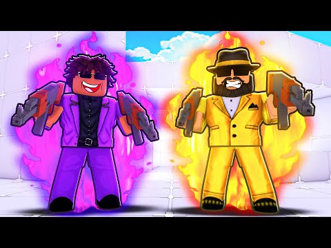 SimasGamer and SgDad Dual Wield Mode with New Avatars in Roblox Rivals