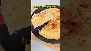 Prepara una TORTILLA PROTEICA para PERDER GRASA