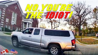 IDIOT WOULD RATHER CRASH THAN ADMIT HE'S WRONG