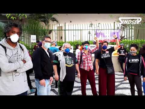 112 dias | Vigília da negociação de trabalhadores/as da Educação Municipal em Greve pela Vida