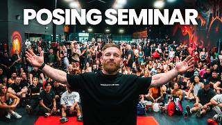 Posing Seminar at Dragon's Lair Gym! | Flex Lewis