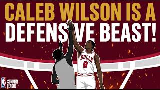 CALEB WILSON IS A DEFENSIVE BEAST!