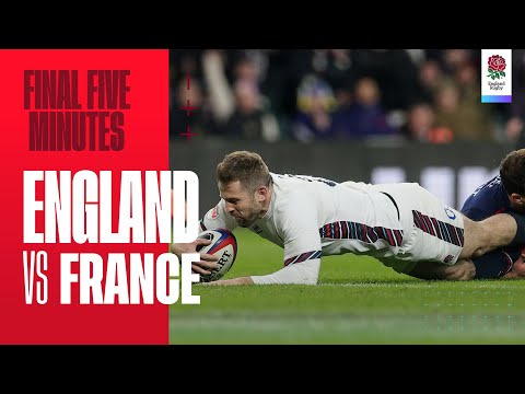 WHAT AN ENDING! 😍 | England vs France final five minutes | 2025 Guinness Six Nations