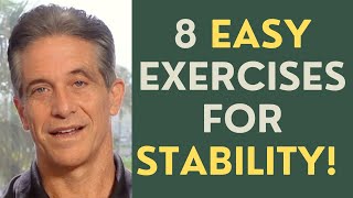 Seniors: 8 Easy Exercises for Stability!