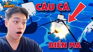 LƯỜI HỌC VÀ TÔI PHẢI ĐI CÂU CÁ Ở VÙNG BIỂN BỊ NGUYỀN RỦA | BLOX FRUITS | ROBLOX