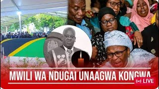 🔴LIVE : VILIO NA SIMANZI MAZISHI YA ALIYEKUWA SPIKA WA BUNGE JOB NDUGAI NYUMBANI KONGWA