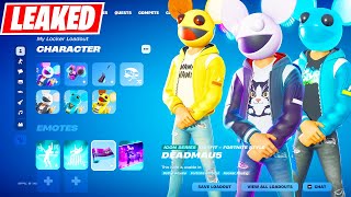 Fortnite x Deadmau5 Skins, Emotes & Cosmetics Leak – Item Shop Aug 5 Drop Revealed!