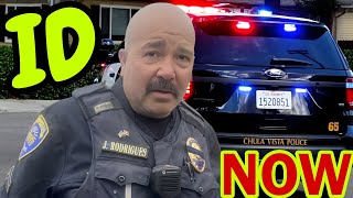 THIS GUY REFUSES TO GIVE HIS ID TO POLICE!