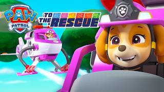 Skye Saves The Castle From Burning Down! | To The Rescue | PAW Patrol UK