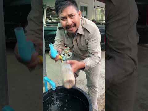 DIY วาล์วลูกลอยเปิดปิดน้ำ อัตโนมัติ