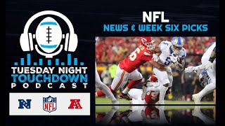 NFL Week 6 Preview and Picks