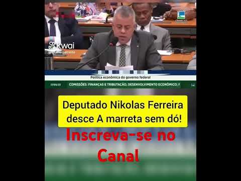 Nikolas Ferreira dá no meio. #bolsonaro #noticias #michelibolsonaro #michelibolsonaro