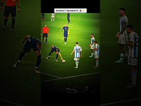 RESPECT Moments In Football 🗿👏🏻