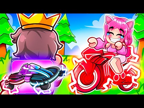 I Pretended To Be A NOOB In Roblox BIKE OBBY, Then Used My $100,000 Bike!