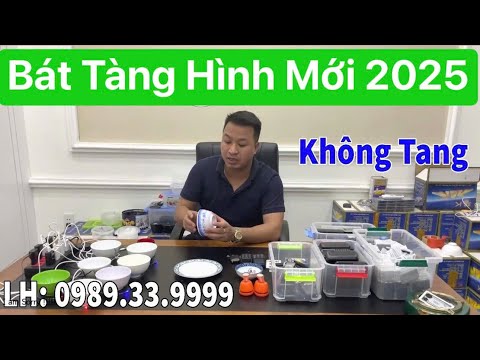Bát tàng hình không tang đánh xóc đĩa bịp | Chén đánh xóc đĩa bịp soi màu siêu nét - Mới nhất 2025