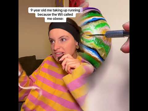 Taking up running because the Wii called me obese #skit #wiifit #nintendowii #Running #comedy