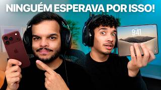 O novo iPhone DOBRÁVEL e o 18 Pro Max SÃO INCRÍVEIS! Mas o preço... (Resumão)