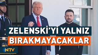 Avrupalı Liderlerin Zelenski'ye Trump İle Görüşmesinde Eşlik Etmelerinin Sebebi | NTV