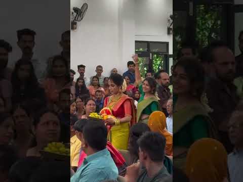പച്ച സാരി സിംഗിൾ ആണോ എന്ന് ഏൻ്റെ എൻ്റെ ഒരു frnd ചോദിച്ച്😌 #wedding #cutedance #funny
