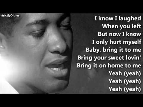 Bring It On Home To Me - Sam Cooke 