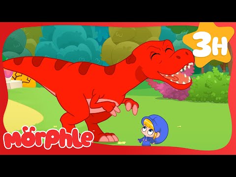 El parque de dinosaurios 🦕🦖 Video de 3 Horas | Morphle en Español | Caricaturas para Niños