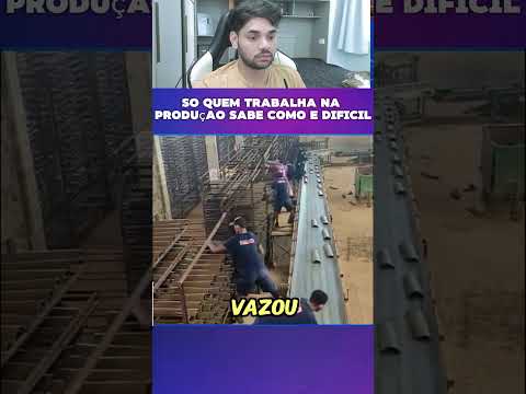 só quem trabalha na produção sabe como é