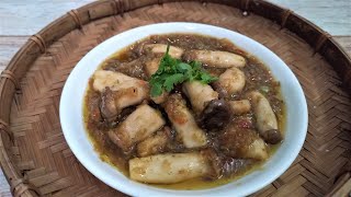 NẤM ĐÙI GÀ KHO SẢ ỚT cực hấp dẫn, thêm một món ăn chay thật đơn giản dễ làm nhất của Hồng Thanh Food