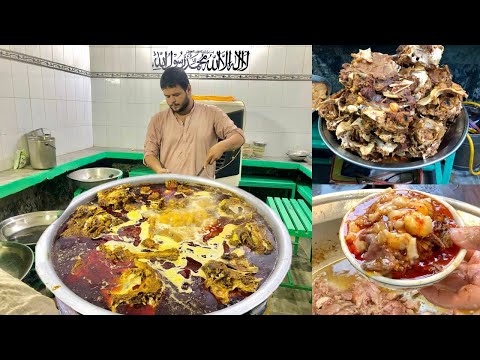 Siri Paye Recipe | Peshawari Siri Paye Recipe | 200 Kg Siri Paye Recipe