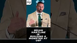 Brian Hartline is building a MONSTER at USF 🤯📈 #USFBulls #HornsUp #USFFootball #SouthFloridaBulls