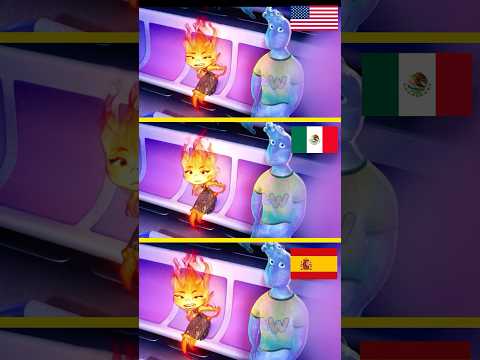 😲¿Cual DOBLAJE es Mejor? #Elemental #pixar #curiosidades #movies