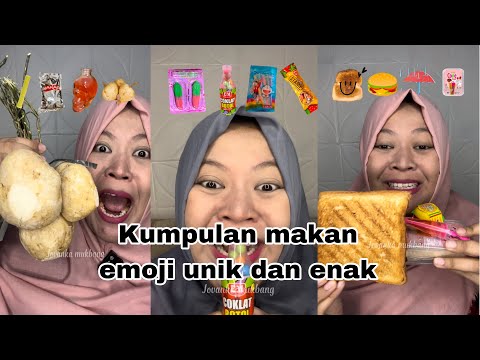 KOMPILASI MAKAN EMOJI UNIK DAN ENAK  #fyp #viral #trending # #trendingshorts #viralvideo