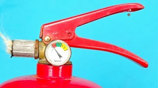 Что можно сделать из старого огнетушителя