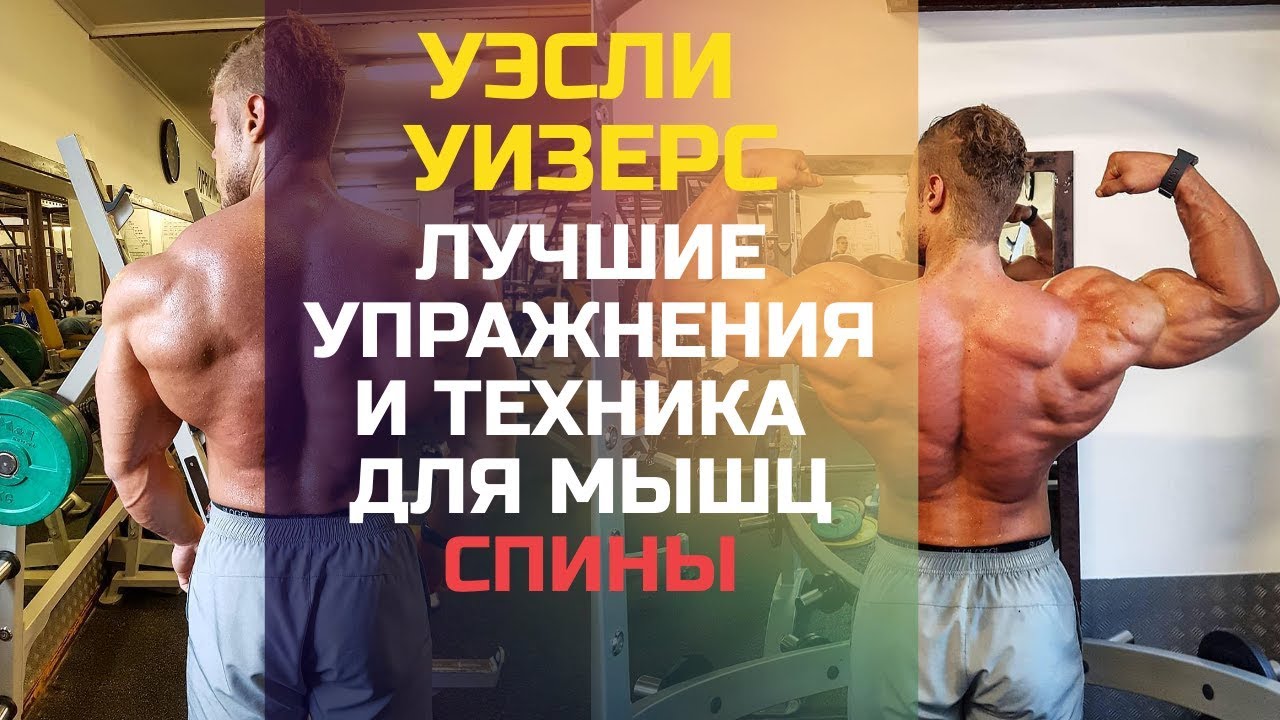 Уэсли Уизерс. Тренировка спины и трицепса. Полный разбор, лучшие советы и упражнения
