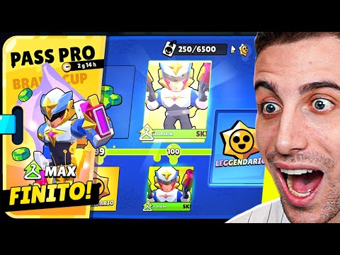 FINALMENTE! Ho COMPLETATO il Pass Pro! SKIN ESCLUSIVA! Brawl Stars ITA!