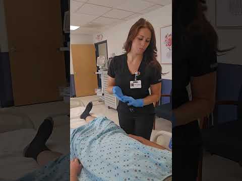 Prepping the patient! #nursingstudent #healthcareworker #scrubs #nursing #hospital #bloodpressure