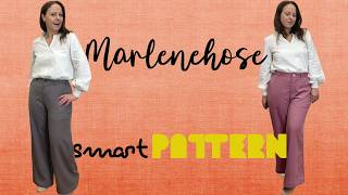 Meine erste Marlenehose! Genäht mit SmartPattern